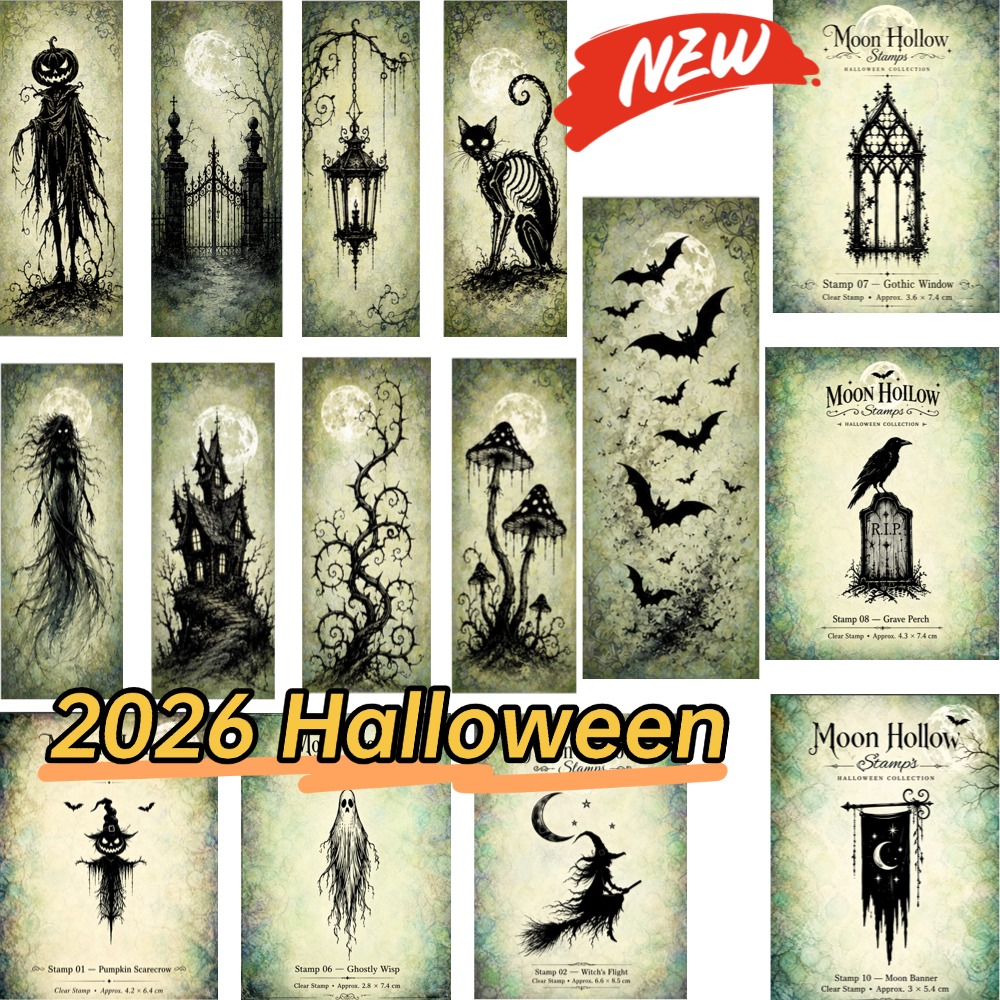 Clear Silicone Stamps For Card Making - Capsule collectie vakantie grenzen stempel metalen