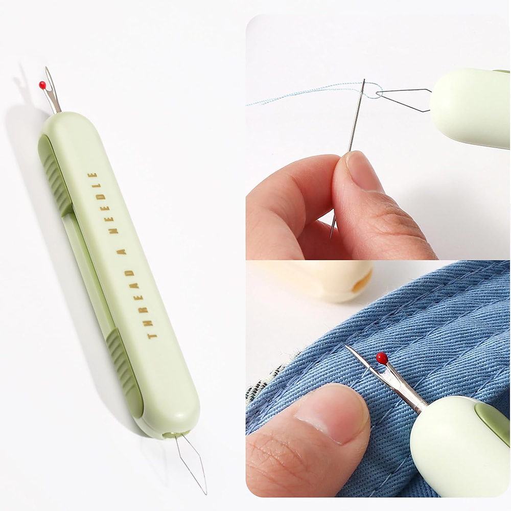 Cotton Embroidery Thread Skeins - 2 In 1 Naaldbreker Naad Ripper
