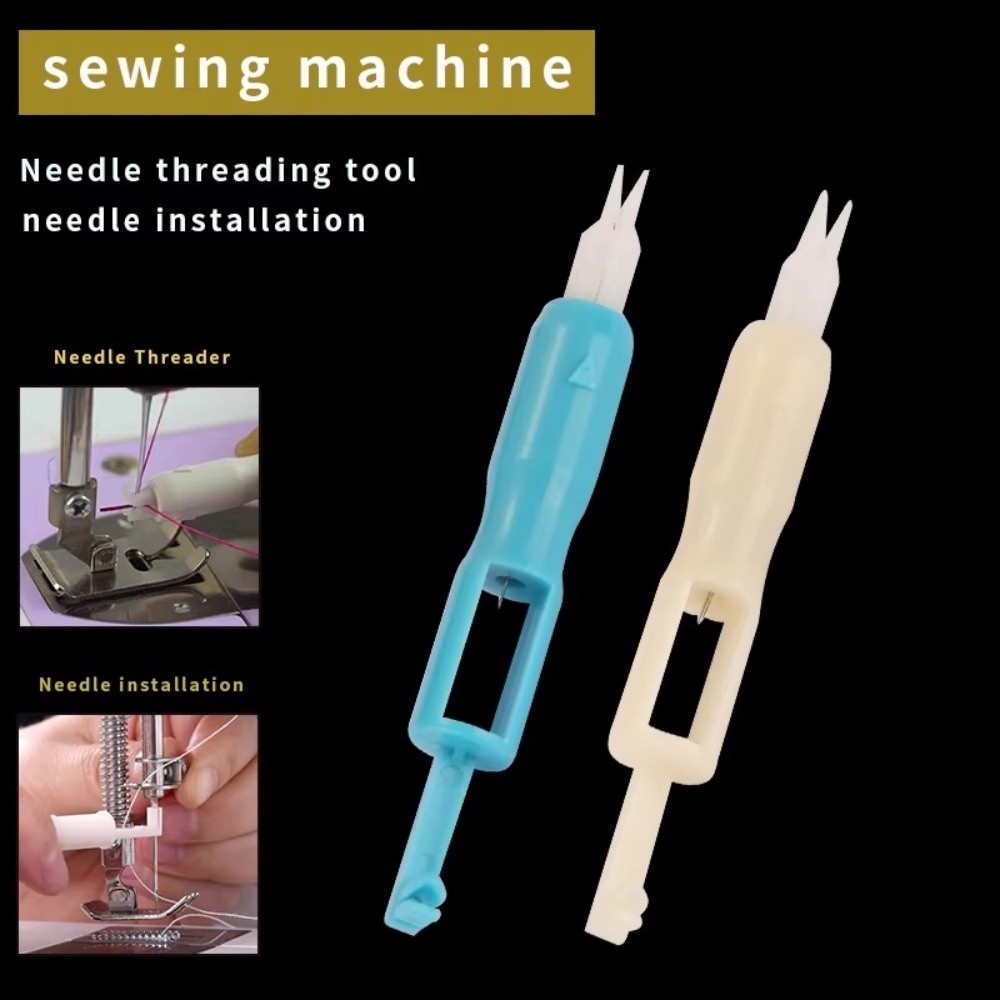 Cotton Embroidery Thread Skeins - 1/2 Stuks Handwerken Automatische Naaldinrijger Plastic