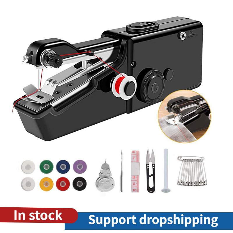 Mini Electric Sewing Machine Handheld - Mini Draagbare Handheld Naaimachine Stitch Naaien
