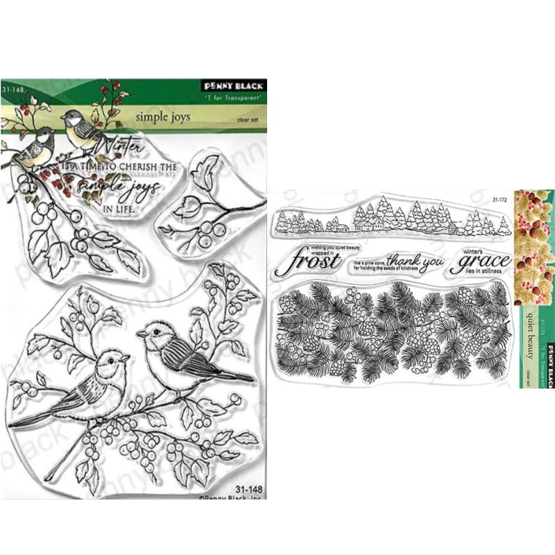 Quiet Beauty heldere siliconen - Clear Silicone Stamps For Card Making recensie en prijs