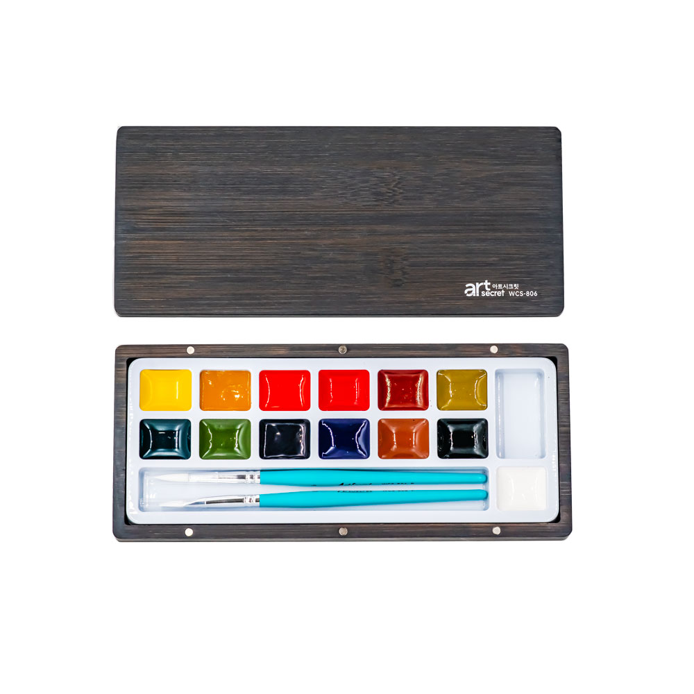 ArtSecret 13-solide aquarelpal - Watercolor Paint Set Solid Pigment recensie en prijs