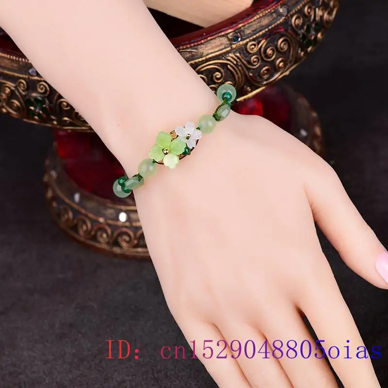 Groene Jade Bloem Armband Amul - Beading recensie en prijs