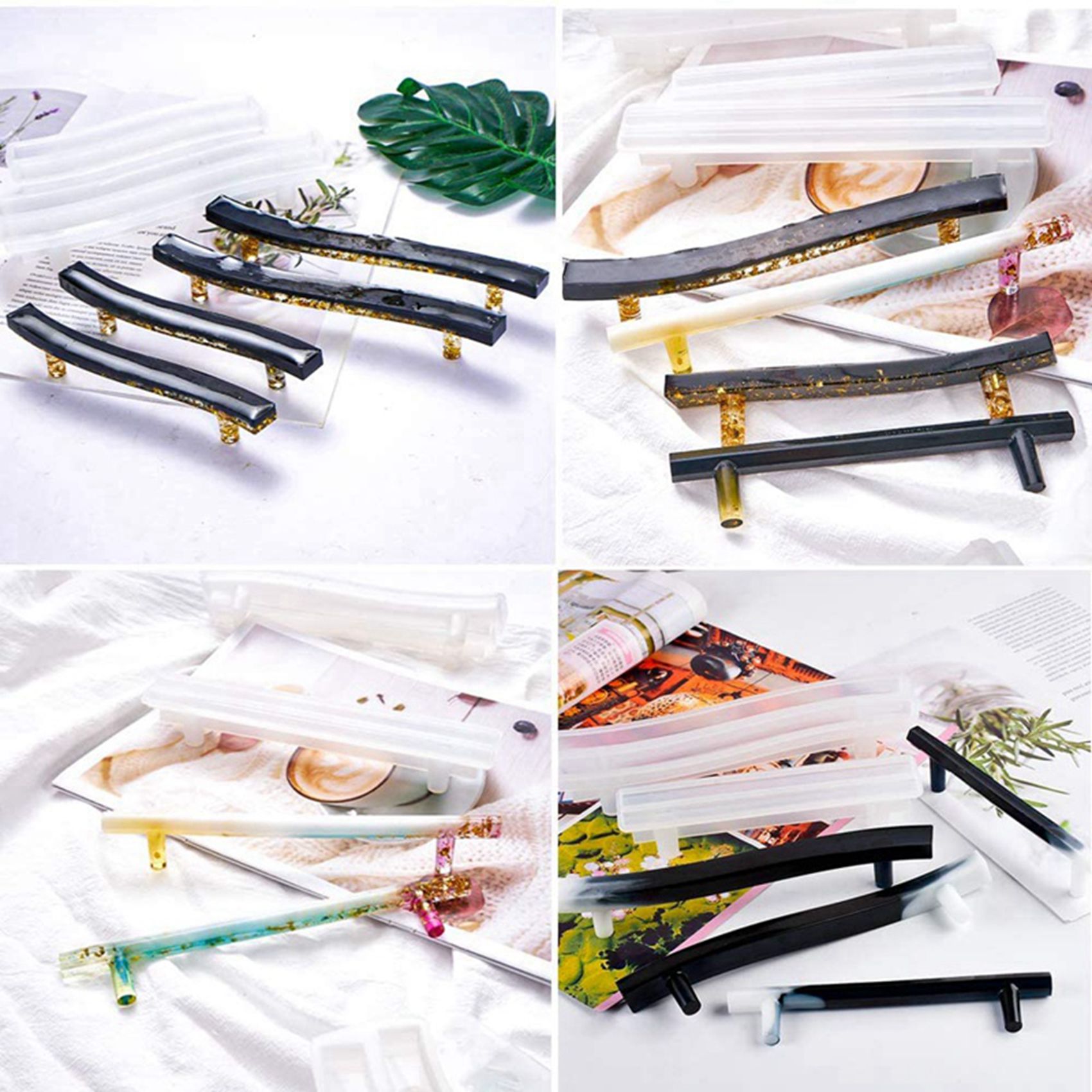 AA81-8 Set: mal voor het maken - Silicone Epoxy Resin Molds Set recensie en prijs