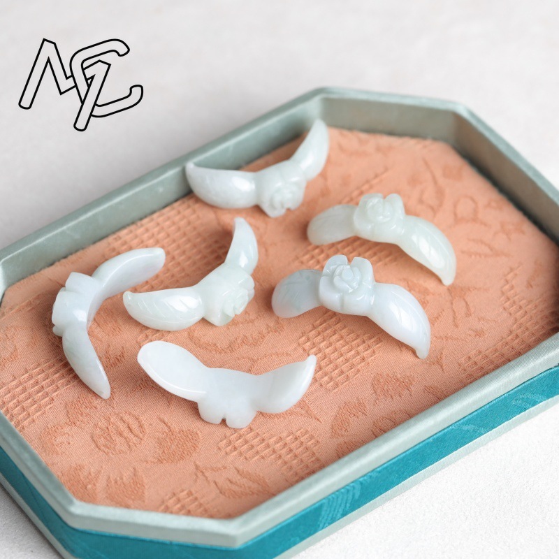 2PC Natuurlijke Witte Jadeïet  - Beading recensie en prijs