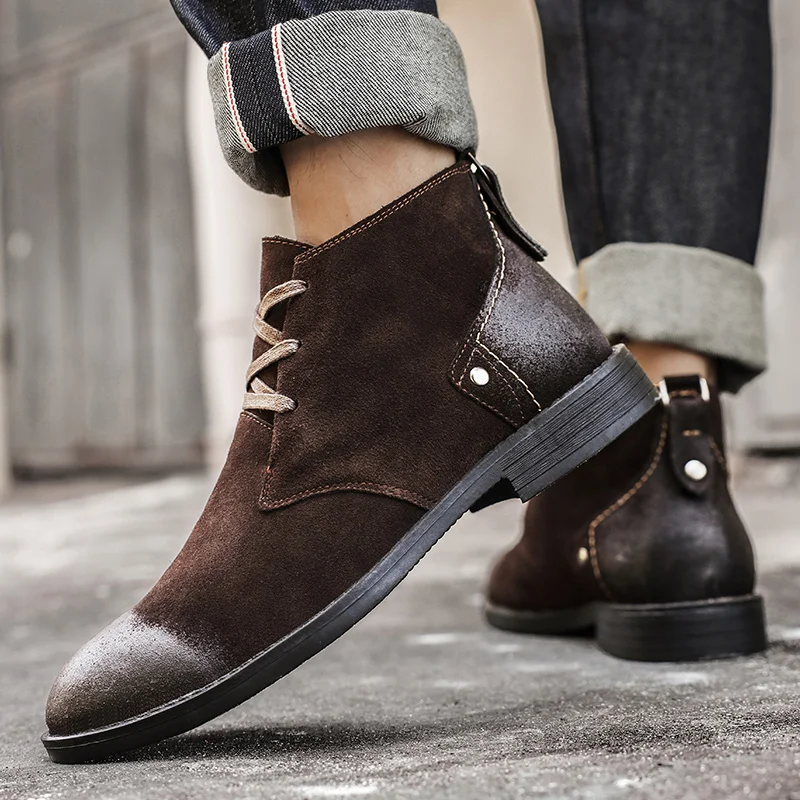 Nieuwe Koe Suede Enkellaarsjes - Craft Tools recensie en prijs