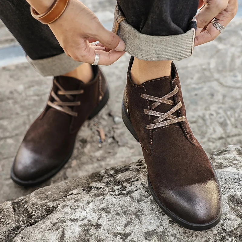 Nieuwe Koe Suede Enkellaarsjes - Craft Tools recensie en prijs