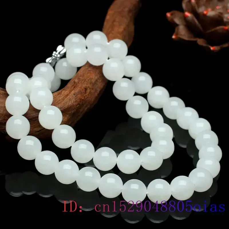 Witte Jade Kralen Ketting Kral - Beading recensie en prijs