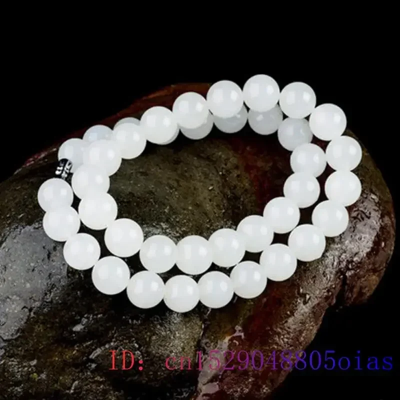 Witte Jade Kralen Ketting Kral - Beading recensie en prijs
