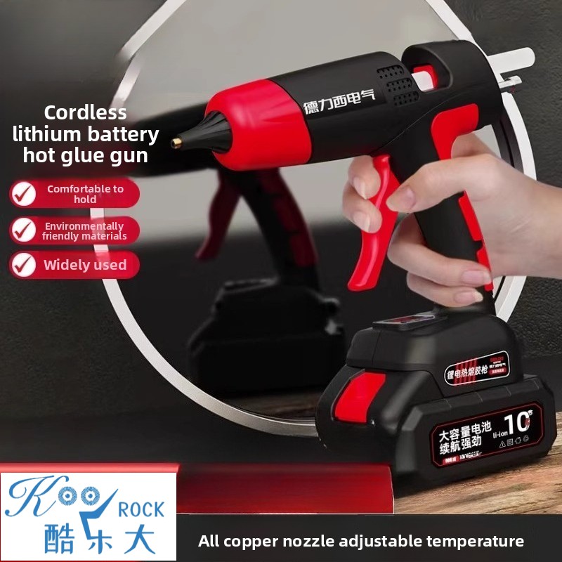 Industrieel draadloos smeltlij - Hot Melt Glue Gun Cordless recensie en prijs