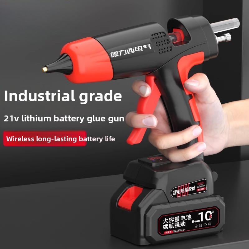 Industrieel draadloos smeltlij - Hot Melt Glue Gun Cordless recensie en prijs