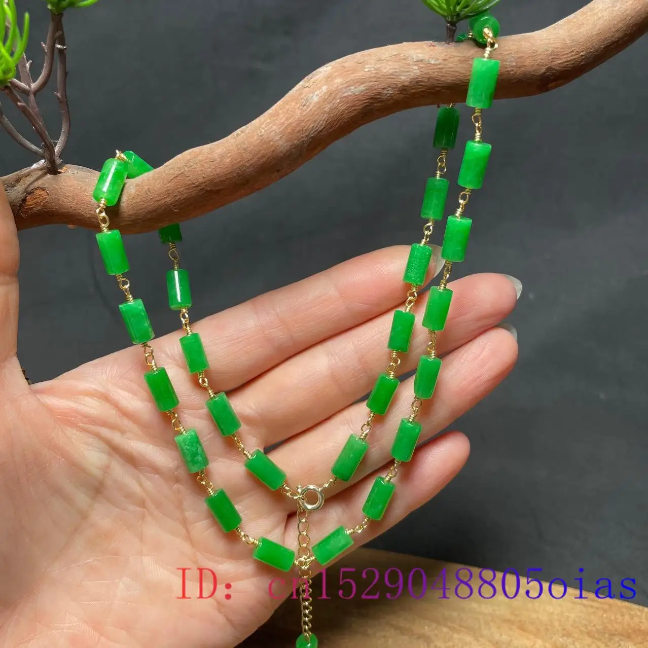 Groene Jade Kralen Ketting Vin - Beading recensie en prijs