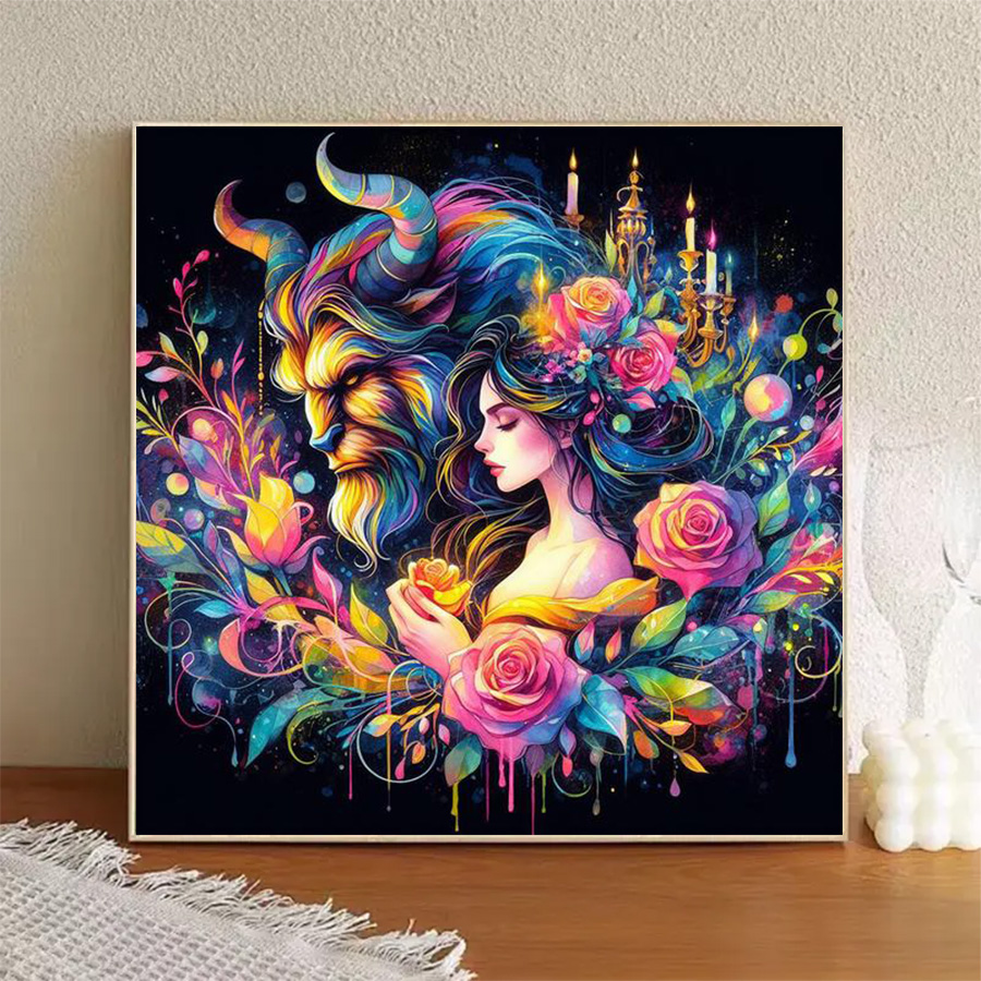 1 stuk - Potdemiel-5D-DIY - Fl - 5D Diamond Painting Kit Full Drill recensie en prijs