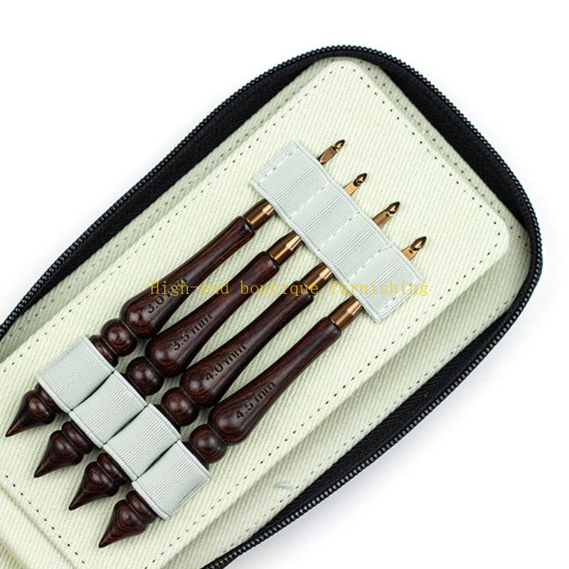 L9NB 8-delige ergonomische alu - Wooden Crochet Hooks Ergonomic Handle recensie en prijs
