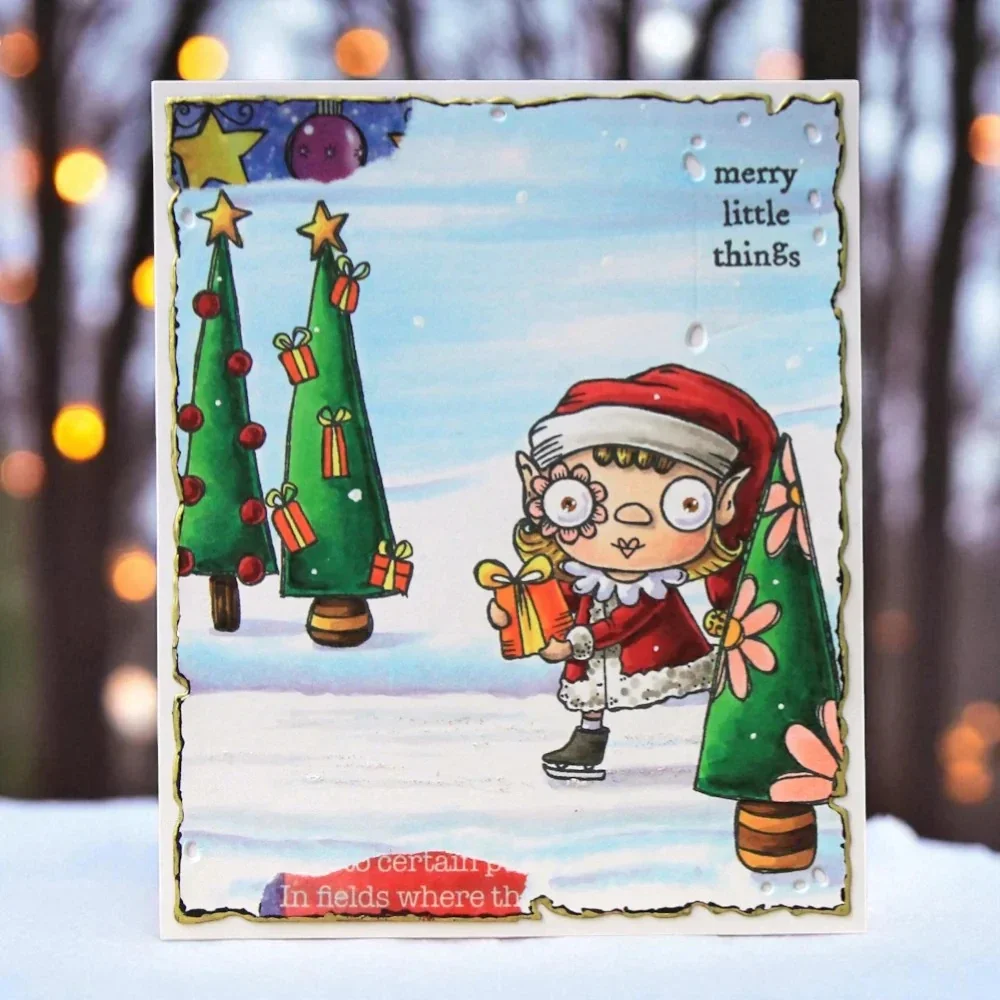 Zoete bezem pompoen heks trans - Clear Silicone Stamps For Card Making recensie en prijs