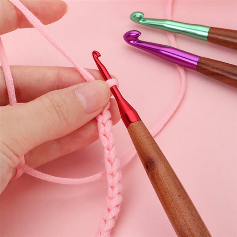 A59Z-Ergonomische haaknaalden  - Wooden Crochet Hooks Ergonomic Handle recensie en prijs