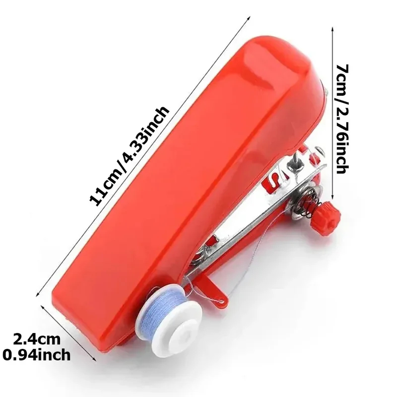 Miniatuur draagbare handnaaima - Mini Electric Sewing Machine Handheld recensie en prijs
