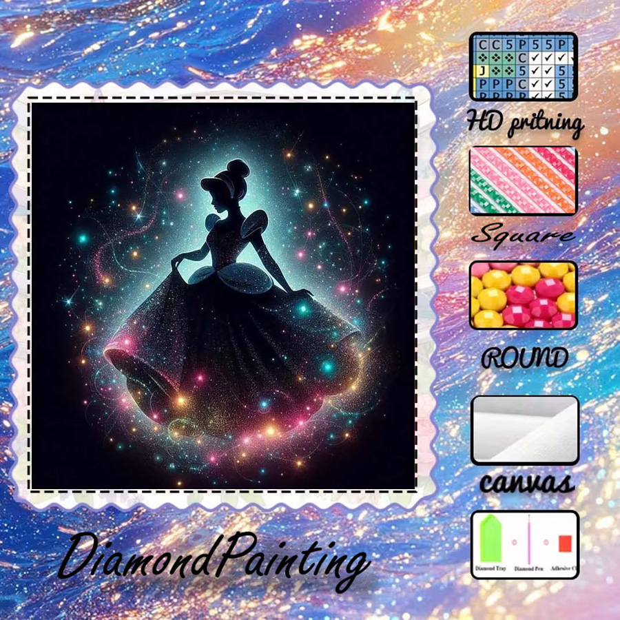1 stuk - 5D-DIY - Vlokkend sto - 5D Diamond Painting Kit Full Drill recensie en prijs