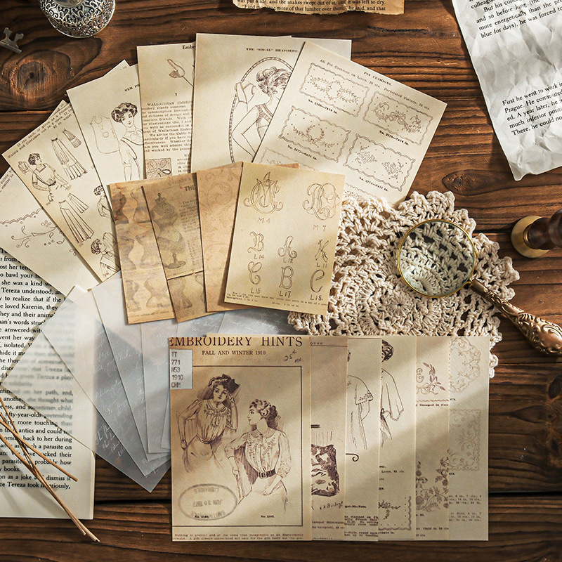 Vintage Scrapbooking Craft Pap - Vintage Junk Journal Scrapbooking Paper recensie en prijs
