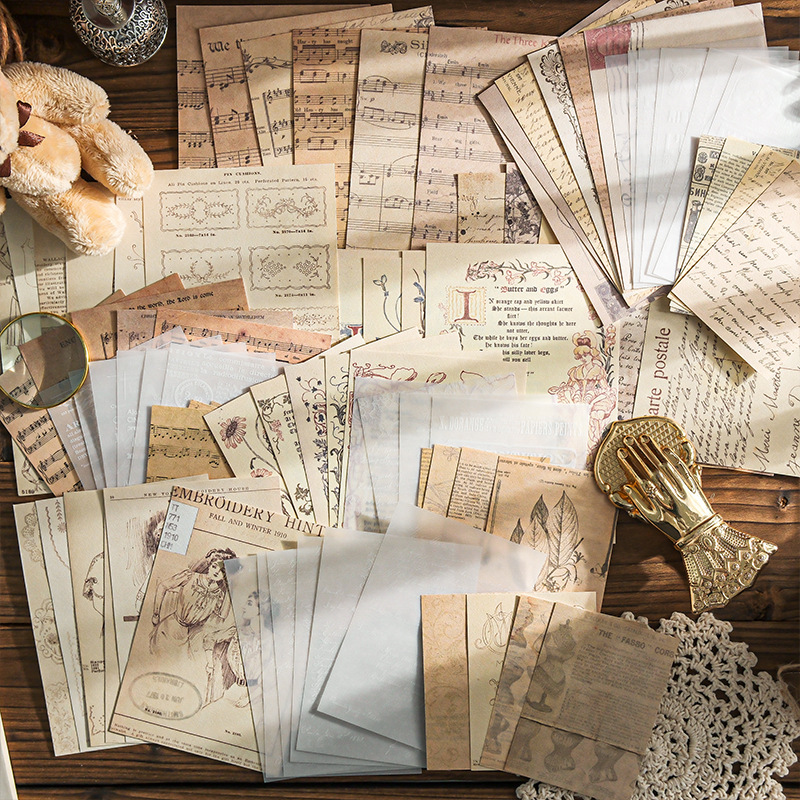 Vintage Scrapbooking Craft Pap - Vintage Junk Journal Scrapbooking Paper recensie en prijs