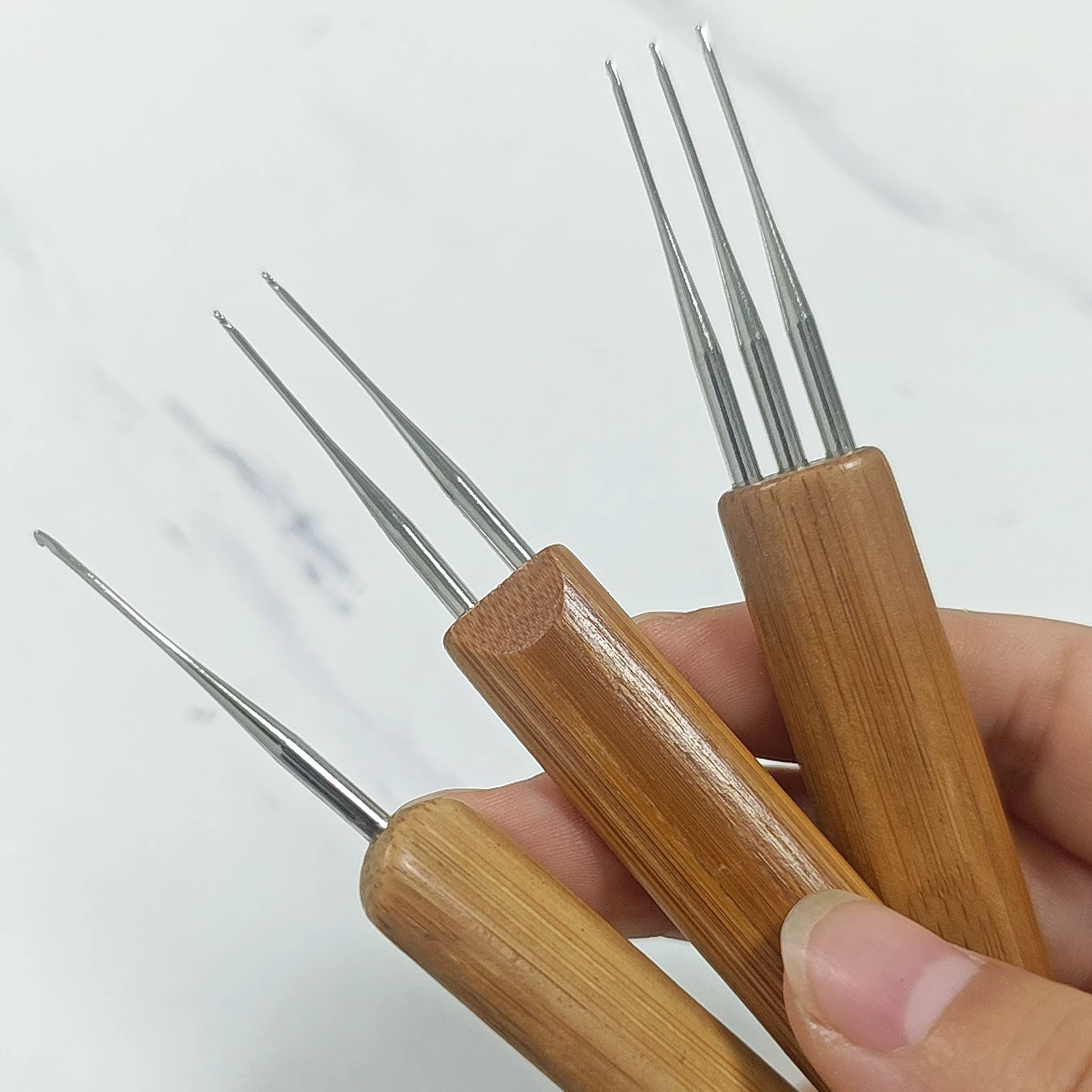 Ergonomische haaknaalden met b - Wooden Crochet Hooks Ergonomic Handle recensie en prijs