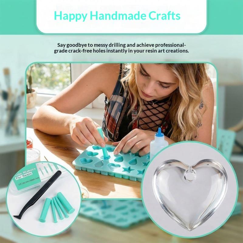 Harsgatmaker-set 7 maten silic - Silicone Epoxy Resin Molds Set recensie en prijs