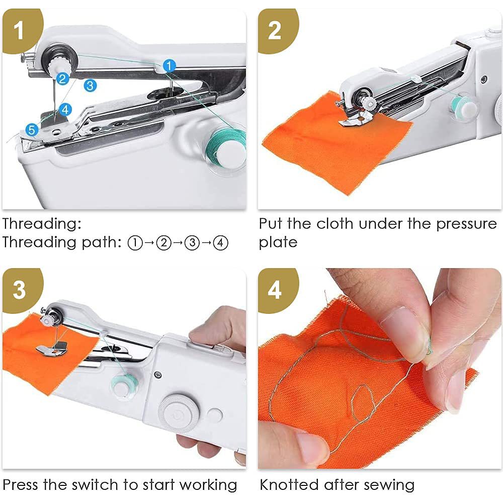 Mini Draagbare Handheld Naaima - Mini Electric Sewing Machine Handheld recensie en prijs